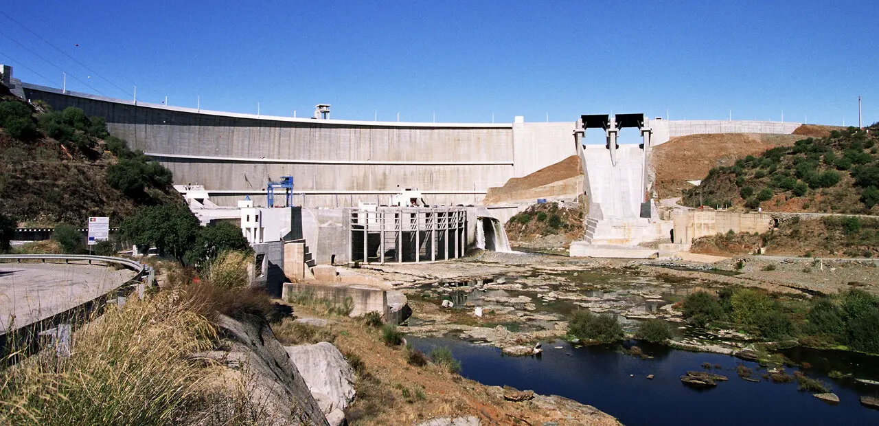 Presa de Alqueva, en Portugal | Acciona