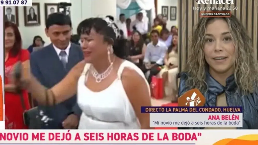 Ana Bel&eacute;n contando lo sucedido en el programa "Y Ahora Sonsoles"