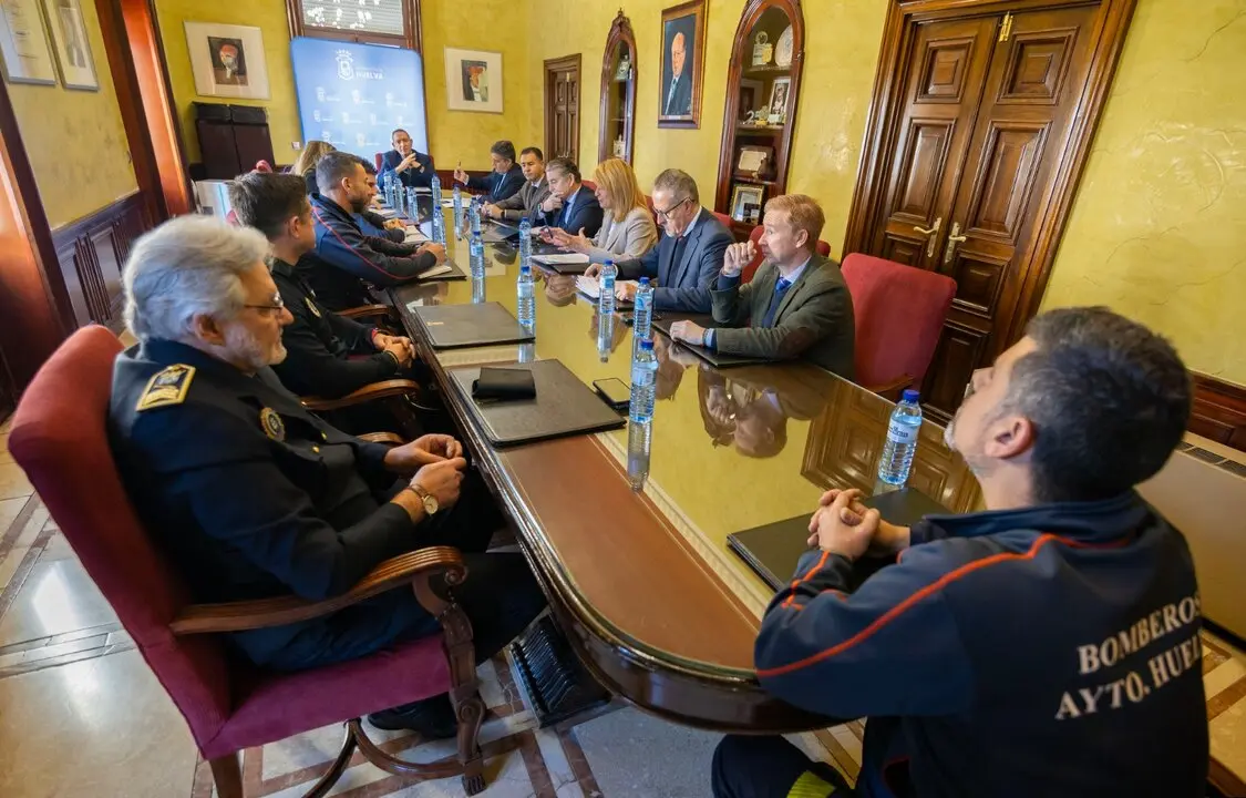 Reuni&oacute;n Plan Emergencias | Ayto. de Huelva