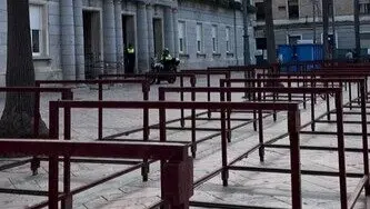 Comienza el montaje de los palcos | La Rebujina