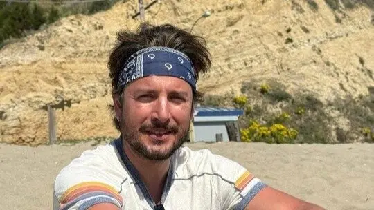 Manuel Carrasco durante sus vacaciones en Estados Unidos