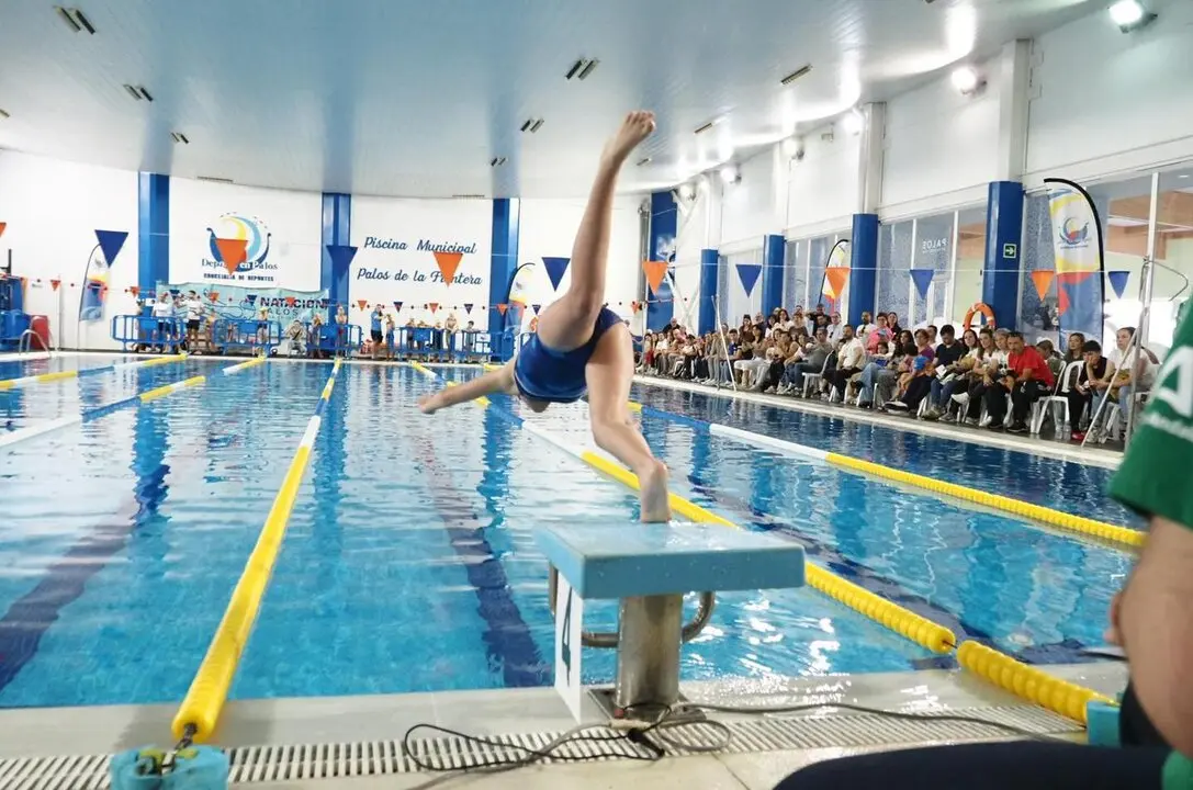Tercera jornada de los Encuentros de Nataci&oacute;n. Fuente: Diputaci&oacute;n de Huelva