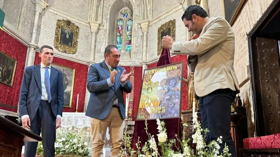 Presentaci&oacute;n cartel Roc&iacute;o 2025 de Trigueros. Fuente: Ayto. Trigueros