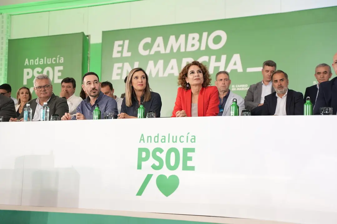 Montero en el comit&eacute; director del PSOE-A