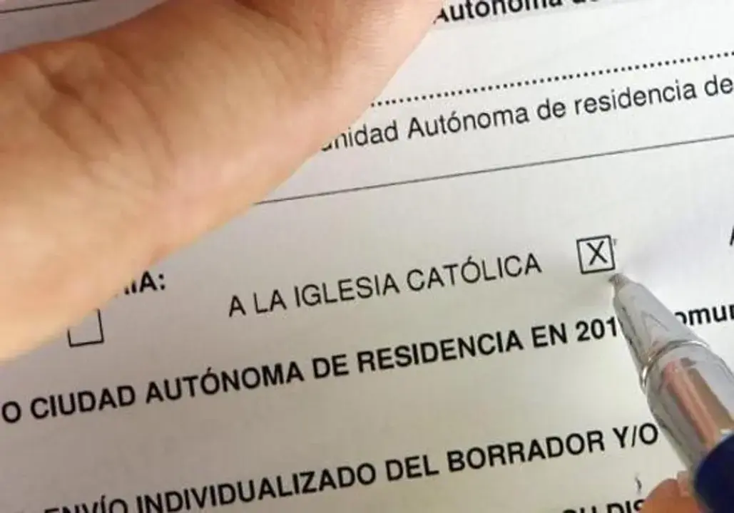 Casilla de la Iglesia en la declaraci&oacute;n de la Renta | Fuente: Di&oacute;cesis de Le&oacute;n.