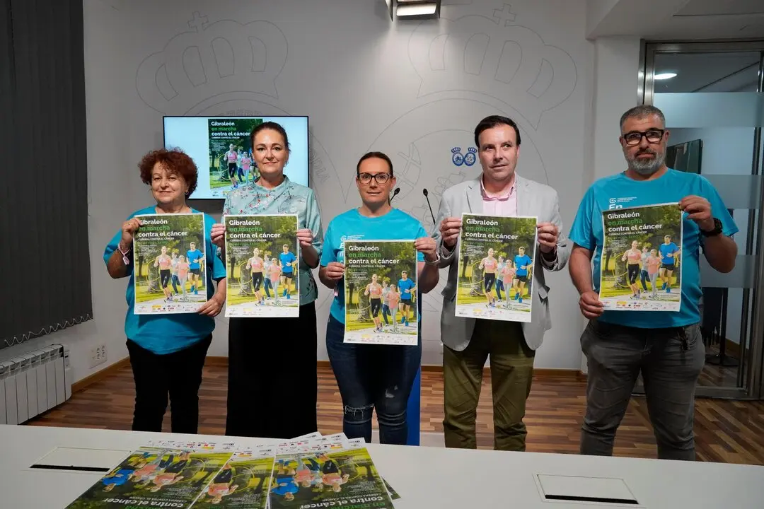 Carrera contra el C&aacute;ncer en Gibrale&oacute;n. Fuente: Diputaci&oacute;n de Huelva