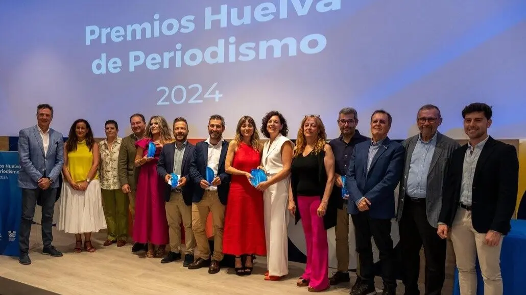 Premios Periodismo de Huelva 2024. Fuente: Diputaci&oacute;n de Huelva y Asociaci&oacute;n de Prensa