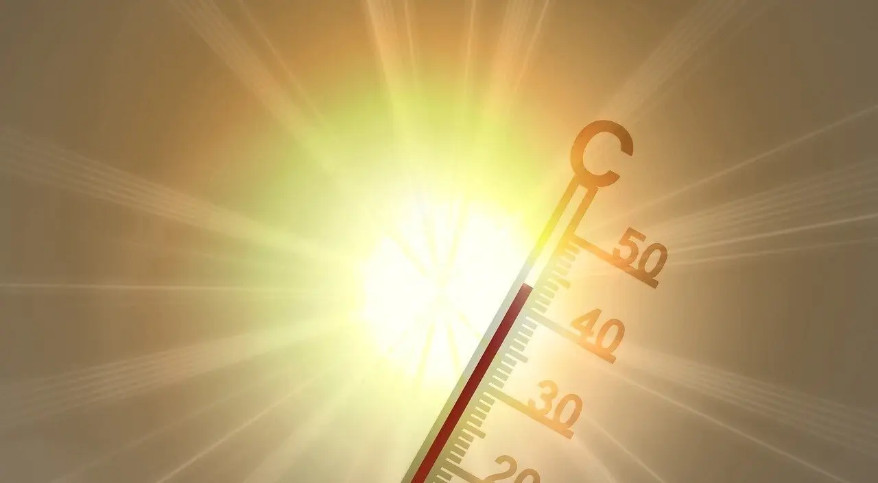Term&oacute;metro con m&aacute;s de 40 grados