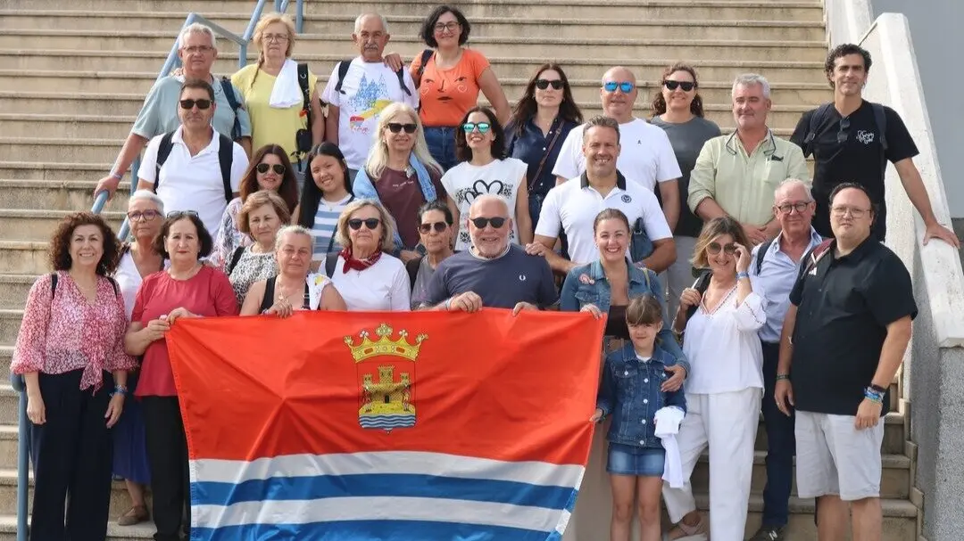 Cartayeros que realizar&aacute;n el Camino de Santiago. Fuente: Ayto. Cartaya