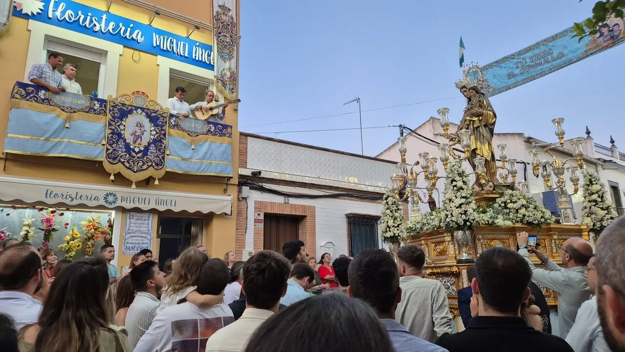 Virgen Mar&iacute;a Auxiliadora de la Palma. Fuente: Ayto. La Palma
