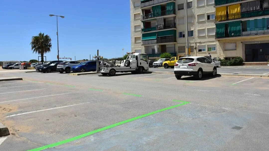 Zona verde en Punta Umbr&iacute;a. Fuente: Ayto. Punta Umbr&iacute;a