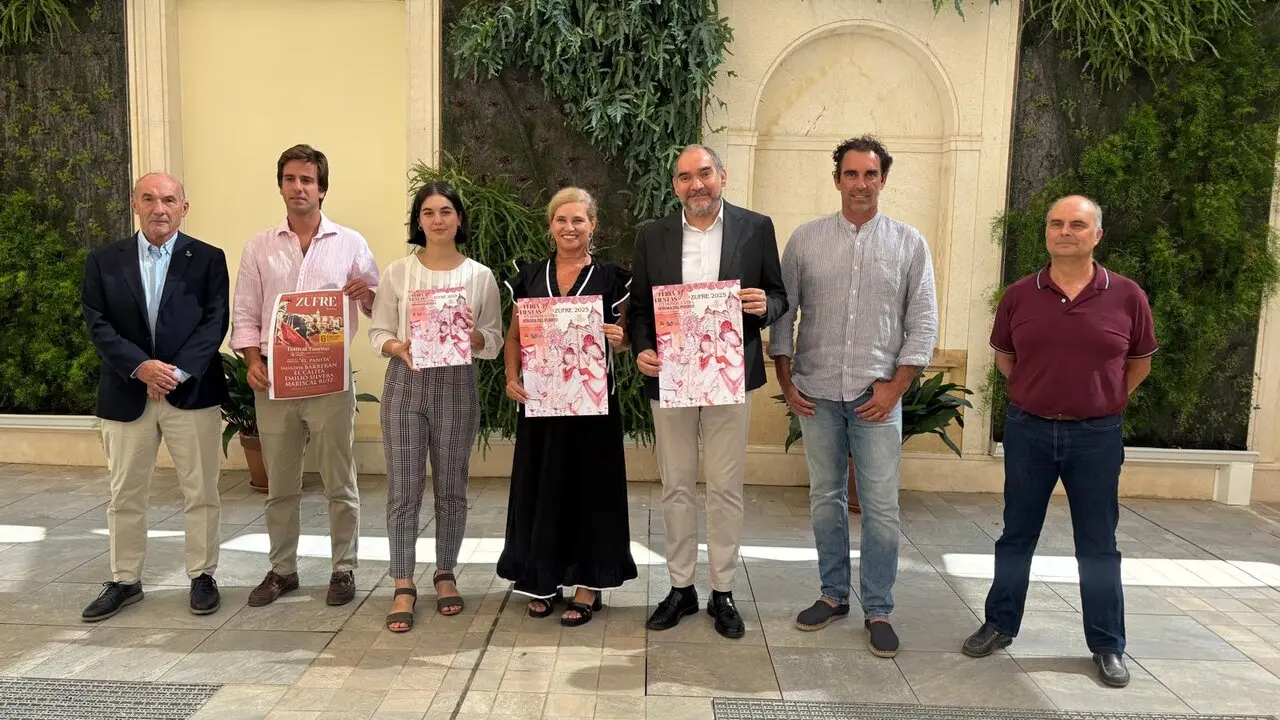 Presentaci&oacute;n Fiestas Nuestra Se&ntilde;ora del Puerto, en Zufre. Fuente: Diputaci&oacute;n de Huelva