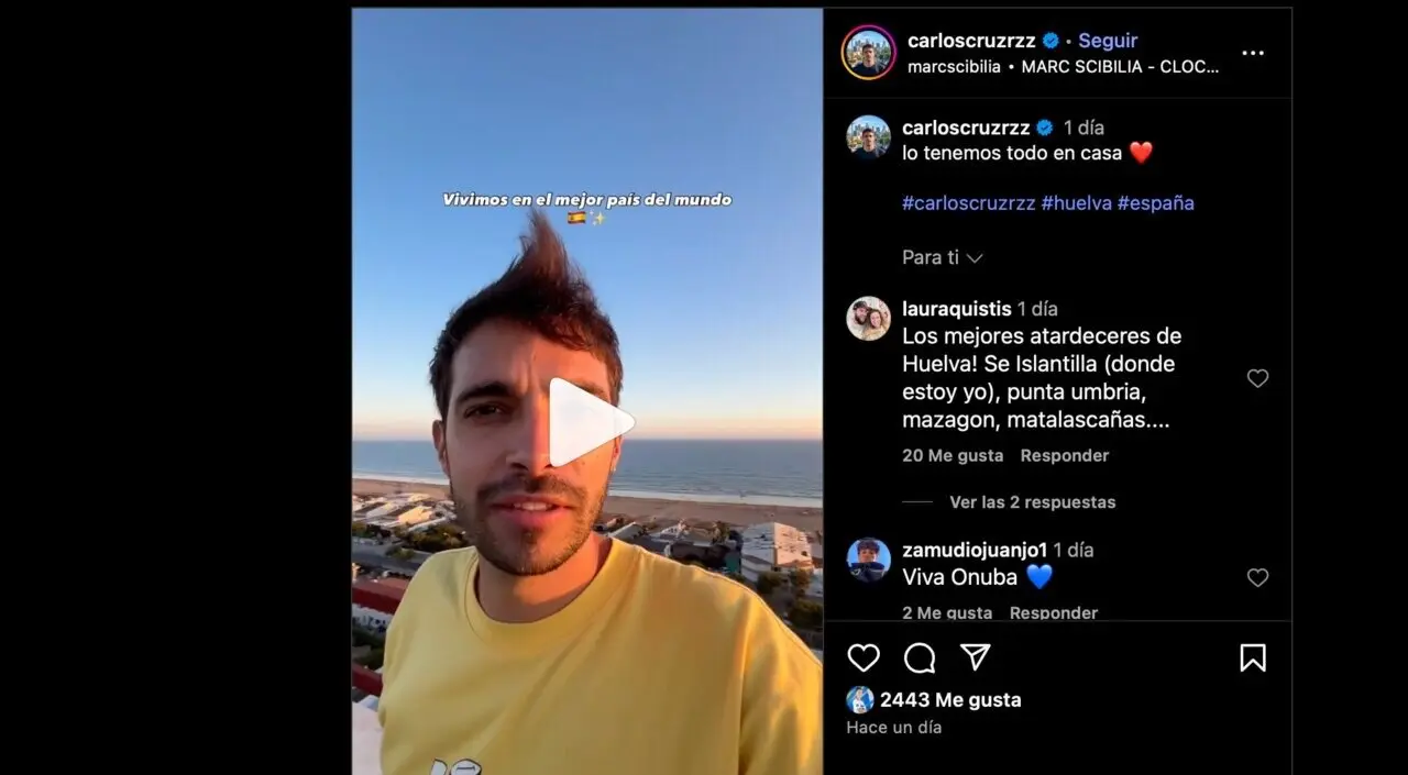 Fuente: Instagram carloscruzrzz