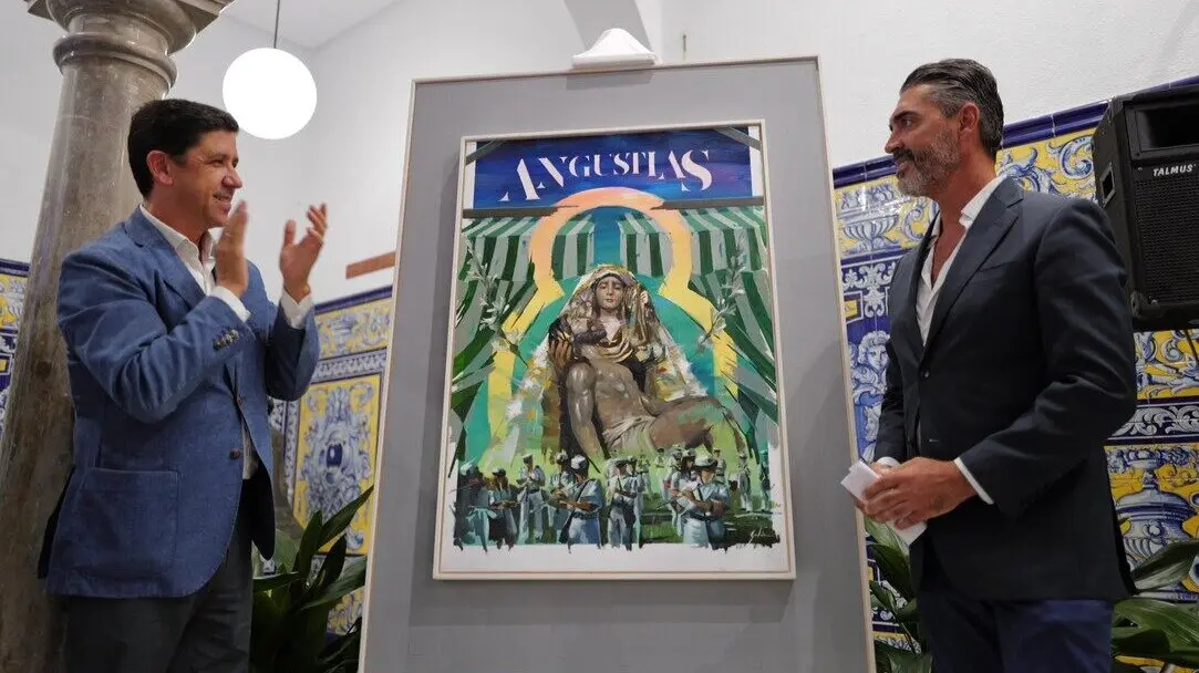 Presentaci&oacute;n del cartel de las Fiestas de las Angustias 2025 / Fuente Facebook Ayuntamiento de Ayamonte