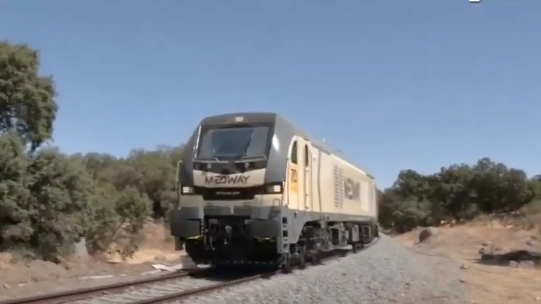 Tren Huelva-Zafra. Imagen de archivo