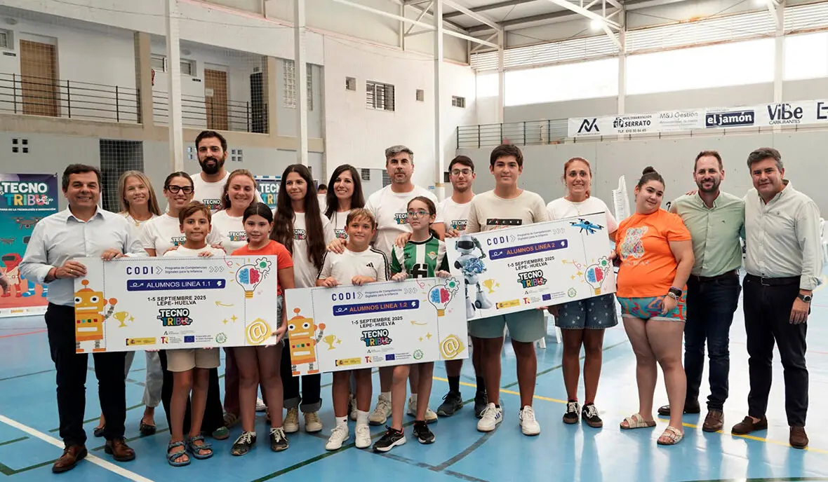 TecnoTribu clausur&oacute; en Lepe los 11 campamentos de la provincia.