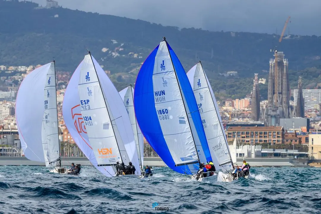HSN Sailing Team, con el onubense Ricardo Terrades. Fuente: &Oacute;scar Torvao