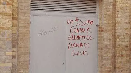 Pintadas en el Espacio Santa Fe. Fuente: X de Franvilnius