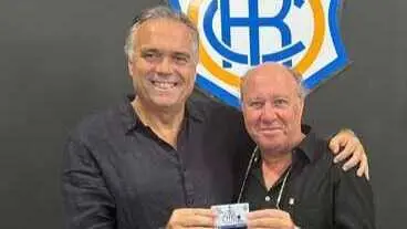 Manuel Garc&iacute;a F&eacute;lix socio del Recreativo de Huelva. Fuente: Facebook Manuel Garc&iacute;a F&eacute;lix