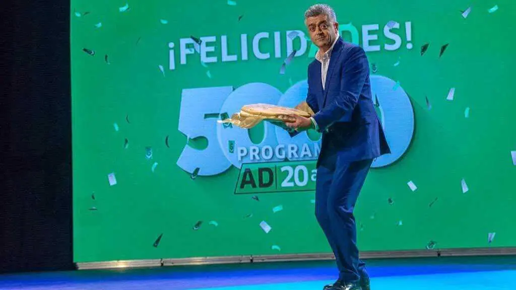 Modesto Barrag&aacute;n en Andaluc&iacute;a Directo. Fuente: Facebook Modesto Barrag&aacute;n