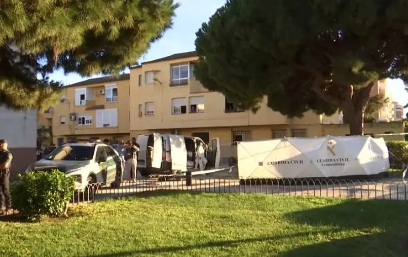 Lugar donde se produjo el apu&ntilde;alamiento en Punta Umbr&iacute;a