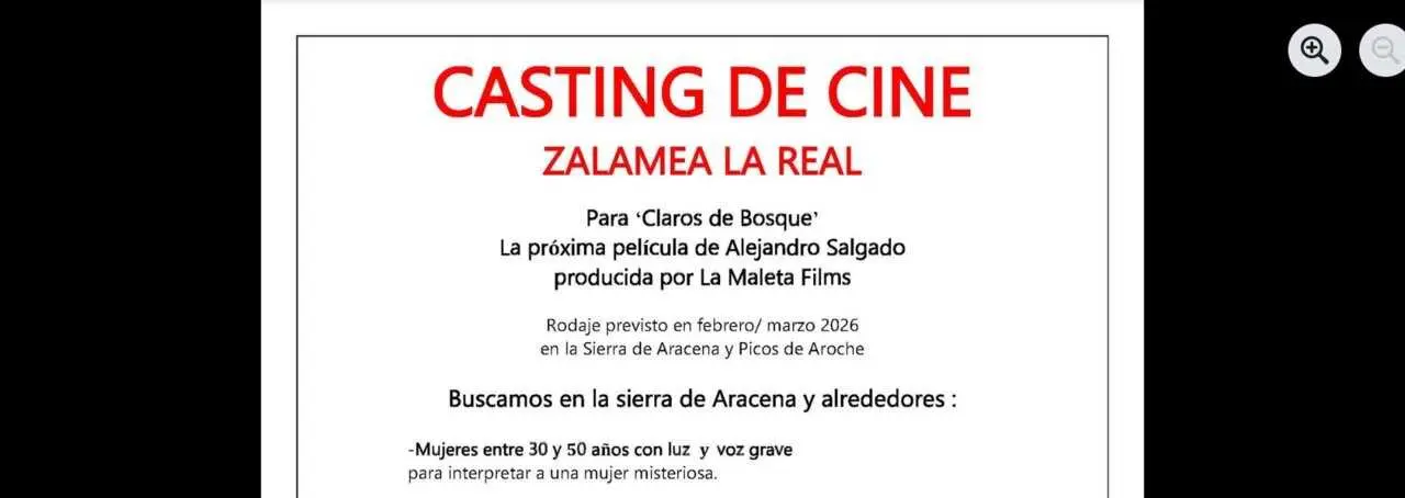 Fuente: Facebook Ayuntamiento de Zalamea la Real