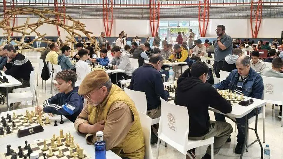 Torneo Abierto de Ajedrez de la Universida de Huelva. Fuente: Diputaci&oacute;n de Huelva