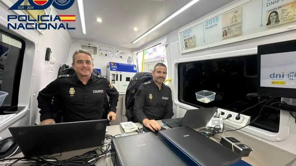 Nuevo Unidad M&oacute;vil de la Polic&iacute;a Nacional. Fuente: Polic&iacute;a Nacional