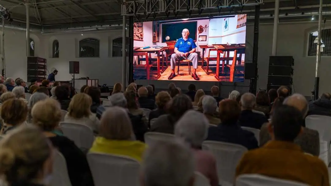 El Espacio Santa Fe acoge el documental que une a distintas generaciones onubenses. Fuente: Ayto. Huelva