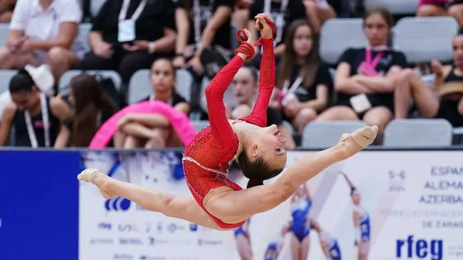 El Club Gimnasia R&iacute;tmica Huelva viaja a Alemania para un torneo internacional. Fuente: GR Huelva
