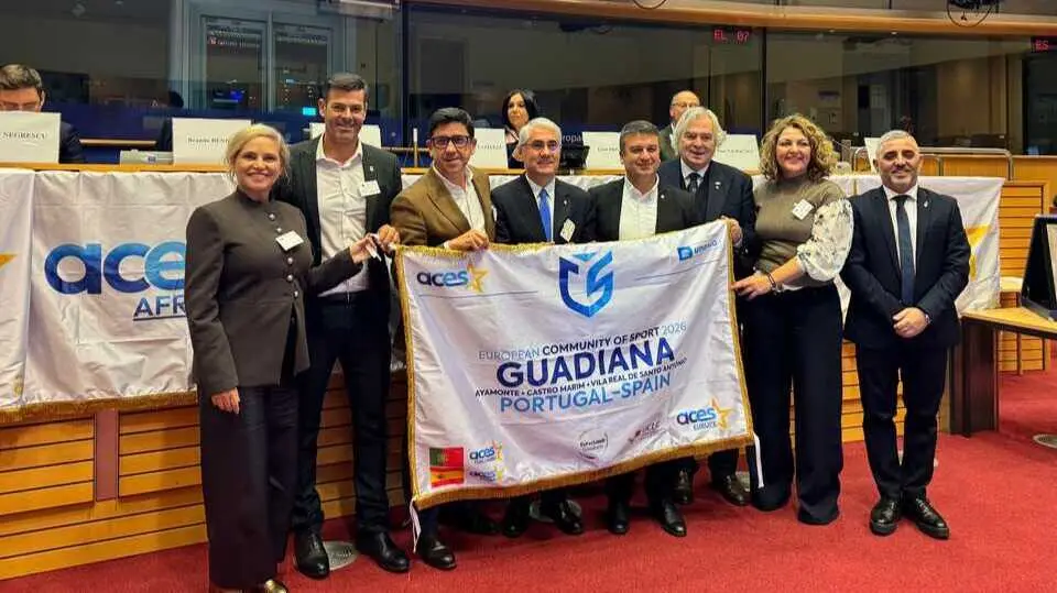 La Eurociudad del Guadiana, elegida Comunidad Europea del Deporte 2026