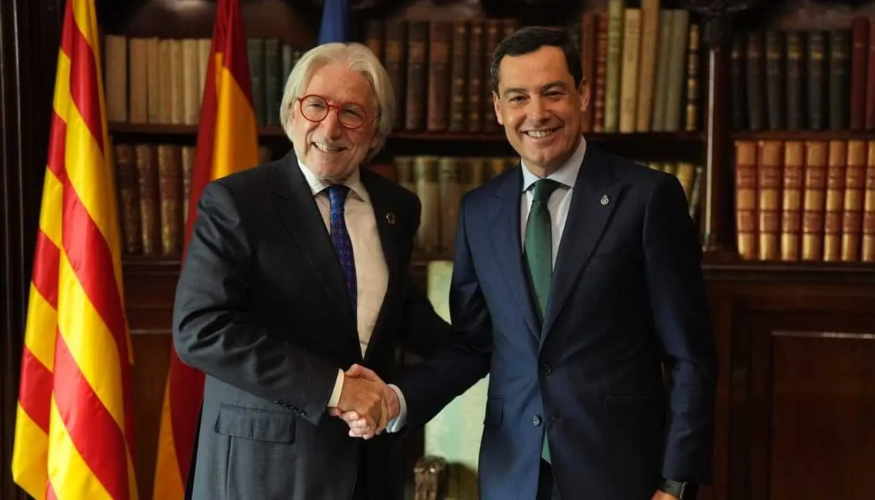 Moreno con Josep S&aacute;nchez