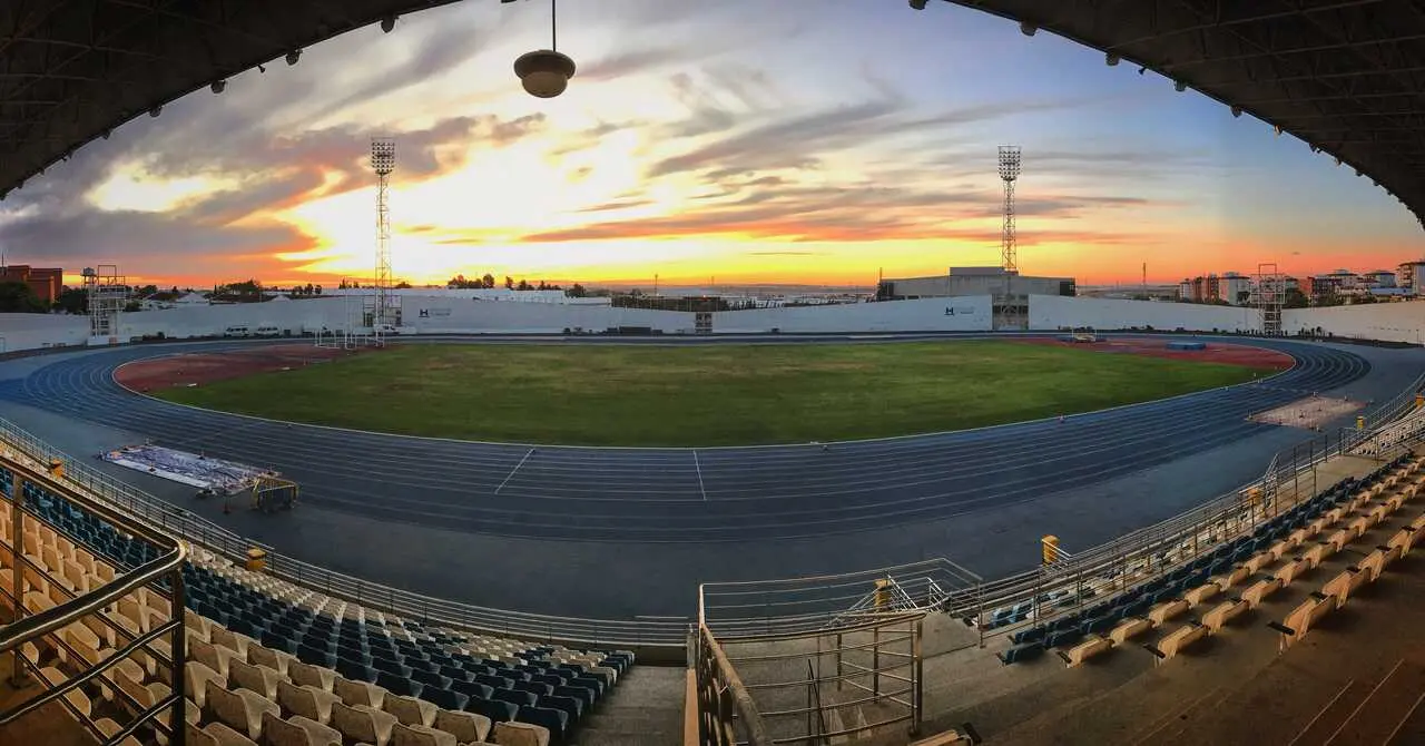 Estadio Iberoamericano, Huelva. Fuente: Diputaci&oacute;n de Huelva