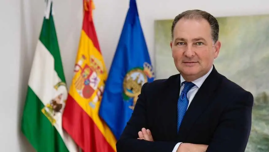 David Toscano, presidente de la Diputaci&oacute;n de Huelva. Fuente: Diputaci&oacute;n de Huelva