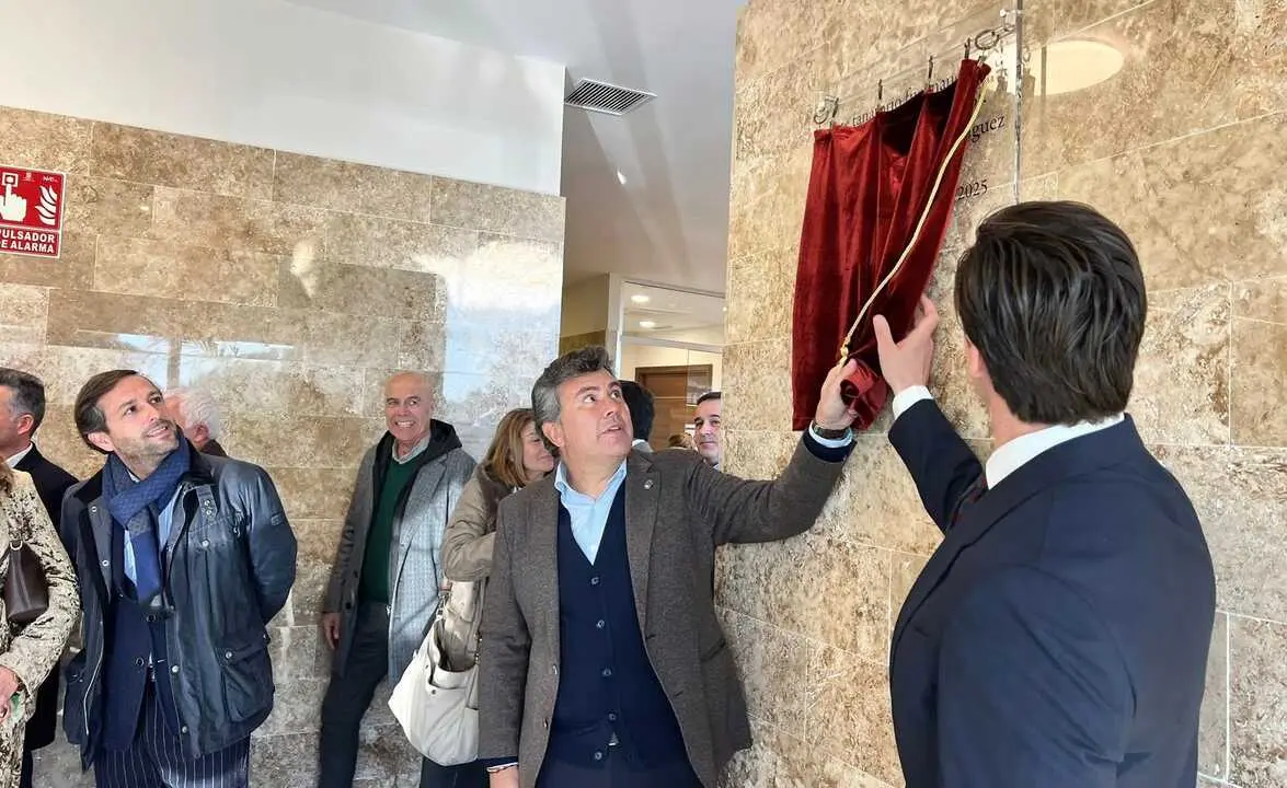 Momento del descubrimiento de la placa