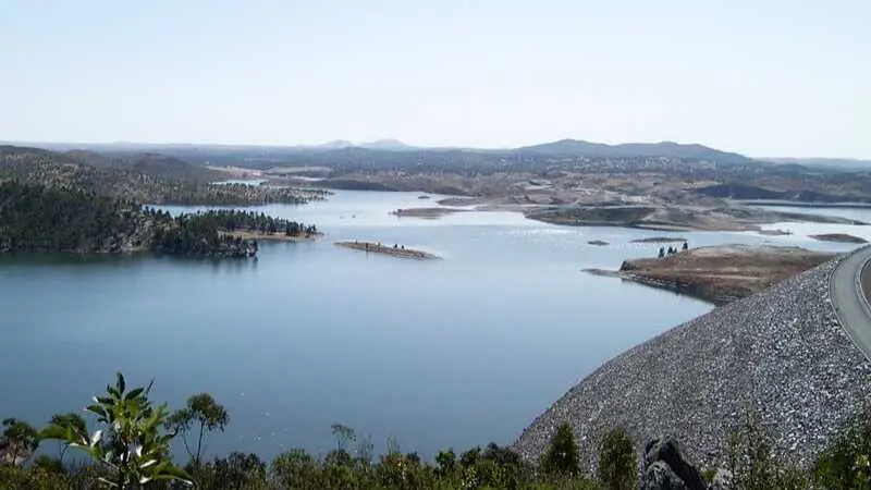 Presa del And&eacute;valo. Fuente: Puebla de Guzm&aacute;n
