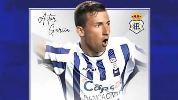 Aitor Garc&iacute;a vuelve a casa. Fuente: X Recreativo de Huelva