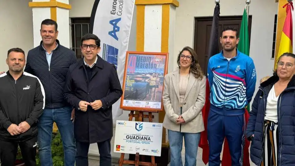 Presentaci&oacute;n 40 Media Marat&oacute;n de Ayamonte. Fuente. Ayto. Ayamonte