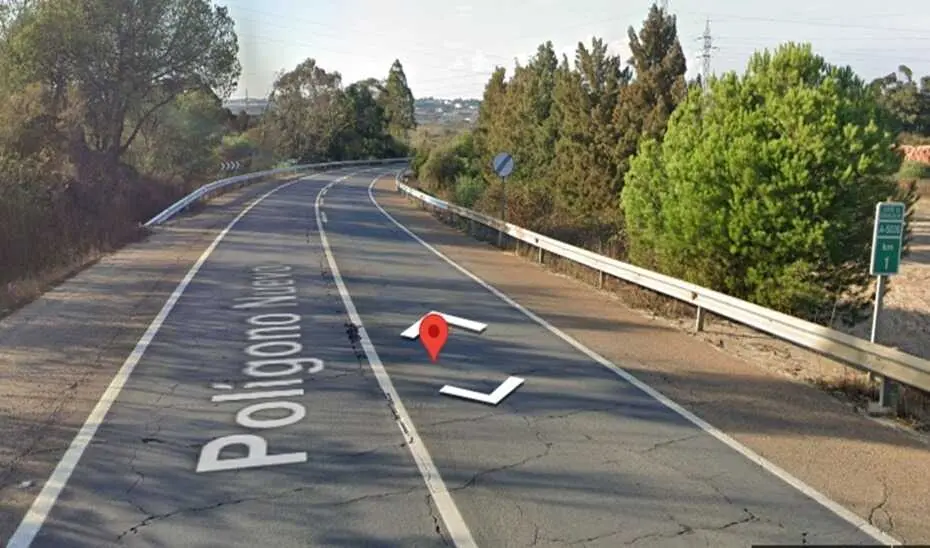 Lugar del accidente. Fuente: 112
