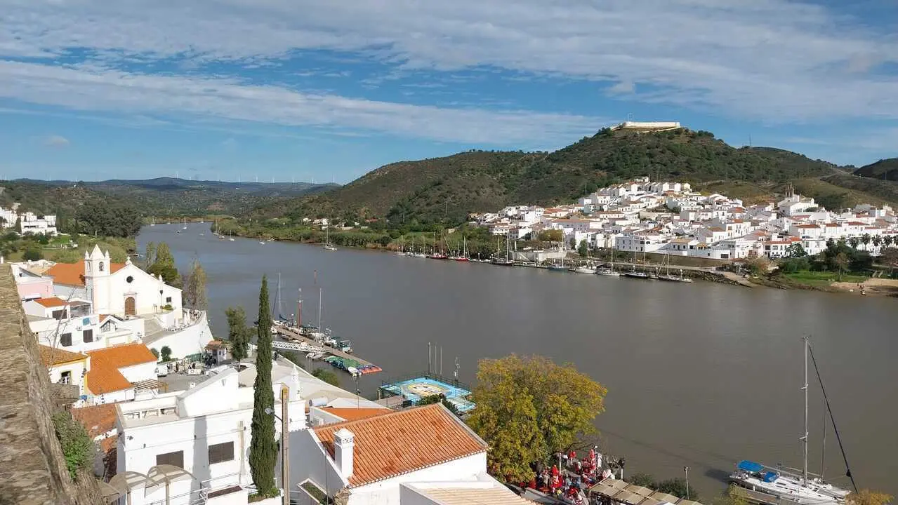 Vista del Guadiana desde Alcoutim. Fuente: Imagen de Archivo