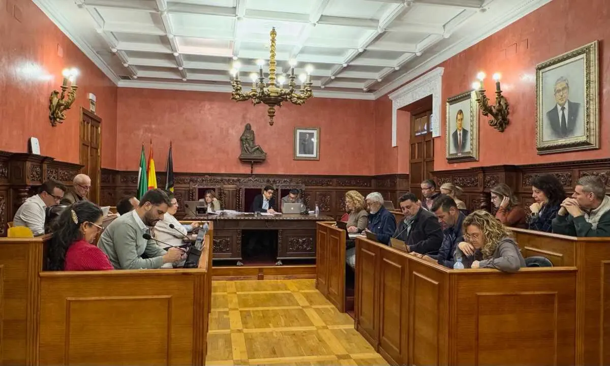 Pleno del Ayuntamiento de Ayamonte. Fuente: Ayto. Ayamonte