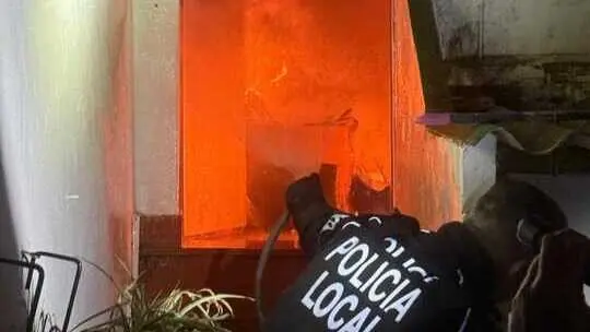 Fuente: Facebook Polic&iacute;a Local de Almonte