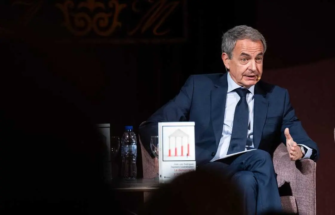 Rodr&iacute;guez Zapatero en un reciente acto p&uacute;blico
