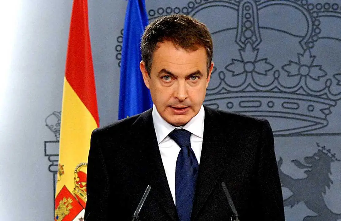 Zapatero en una imagen de su etapa de presidente del Gobierno