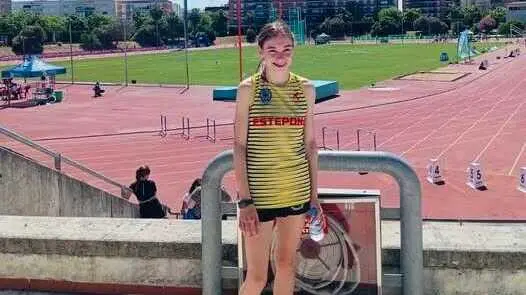 Magn&iacute;fica participaci&oacute;n de la onubense Regina Herruzo en el Campeonato de Andaluc&iacute;a. Fuente: Facebook Minas de Riotinto