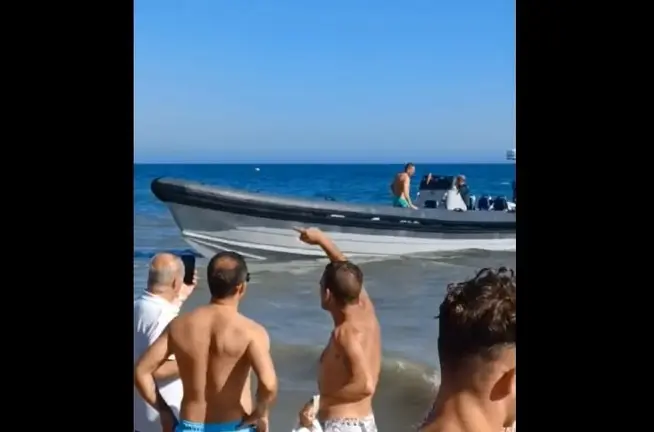 Narcolancha en La Antilla