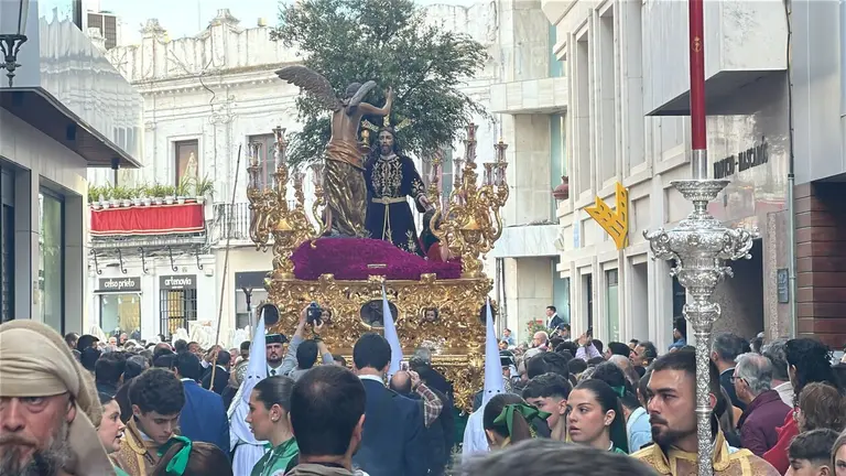 Oraci&oacute;n en el Huerto en la calle Mora Claros de Huelva