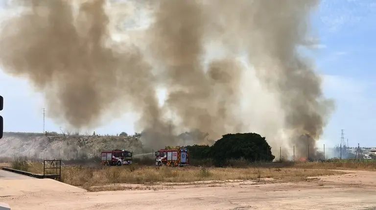 Incendio en Gibrale&oacute;n