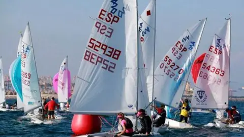 Copa de Espa&ntilde;a de vela 420.