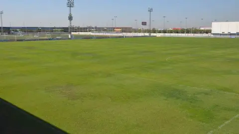 Imagen de archivo de los terrenos de juego de la ciudad deportiva.